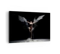 Quadro su Tela 100x70cm Fotografia danza ali Stampe Immagini Quadri Murale