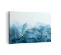 Quadro su Tela 100x70cm Lusso Fascino Astrazione Stampe Immagini Quadri Murale