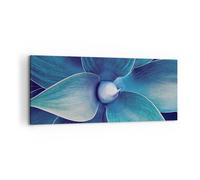 Quadro su Tela 120x50cm Agave blu fiore Stampe Immagini Quadri Moderni Murale