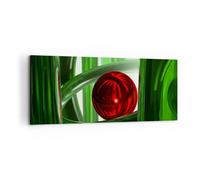 Quadro su Tela 120x50cm Computer grafica 3d moderno composizione Stampe Murale