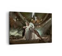 Quadro su Tela 120x80cm Angeli donna teatro opera Stampe Immagini Quadri Murale