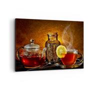 Quadro su Tela 120x80cm Asia tè sapore salute Stampe Immagini Quadri Murale