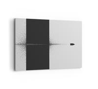 Quadro su Tela 120x80cm Bullet in bianco e nero moderno Stampe Immagini Murale