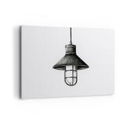 Quadro su Tela 120x80cm Lampada Disegno Matita Stampe Immagini Quadri Murale