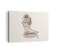 Quadro su Tela 120x80cm Linea Arte Boho Stampe Immagini Quadri Moderni Murale