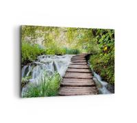 Quadri Moderni Soggiorno Parco nazionale natura pietre di ghiaia Quadro su Tela 120x80cm Stampe da Parete Camera da Letto 1 pezzo Wall Art Canvas Grandi Decorazione Murale Immagini AA120x80-0355