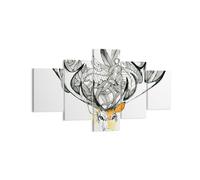 Quadro su Tela 125x70cm Caro Selvaggio floreale foresta Stampe Immagini Murale