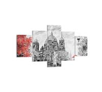 Quadro su Tela 125x70cm Cattedrale Berlino amanti Stampe Immagini Quadri Murale