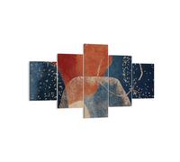 Quadro su Tela 125x70cm I colori le forme la geometria Stampe Immagini Murale