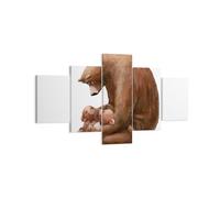 Quadro su Tela 125x70cm Orso orsacchiotti bambini Stampe Immagini Quadri Murale
