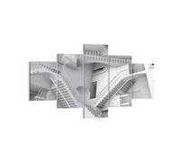 Quadro su Tela 125x70cm Scienza illusione scale Stampe Immagini Quadri Murale