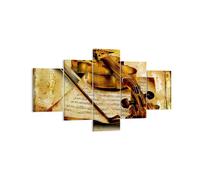 Quadro su Tela 125x70cm Violino strumento note Stampe Immagini Quadri Murale