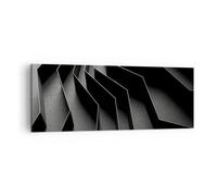 Quadro su Tela 140x50cm 3D Labirinto Moderno Stampe Immagini Quadri Murale
