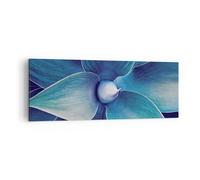 Quadro su Tela 140x50cm Agave blu fiore Stampe Immagini Quadri Moderni Murale
