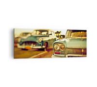 Quadro su Tela 140x50cm auto Cuba classica Stampe Immagini Quadri Moderni Murale