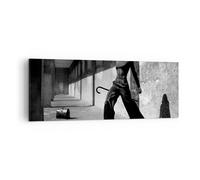 Quadro su Tela 140x50cm Fotografia Moda Donna Stampe Immagini Quadri Murale