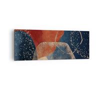 Quadro su Tela 140x50cm I colori le forme la geometria Stampe Immagini Murale