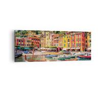 Quadro su Tela 140x50cm Santa Margherita Ligure Stampe Immagini Quadri Murale