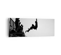 Quadro su Tela 140x50cm sport skateboard Stampe Immagini Quadri Moderni Murale