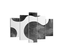 Quadro su Tela 150x100cm Astrazione Forma Figura Stampe Immagini Quadri Murale