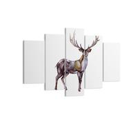 Quadro su Tela 150x100cm Caro animale selvatico foresta Stampe Immagini Murale