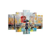 Quadro su Tela 150x100cm Donna Immagine Olio Stampe Immagini Quadri Murale