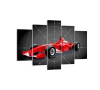 Quadro su Tela 150x100cm Formula F1 auto velocità Stampe Immagini Quadri Murale