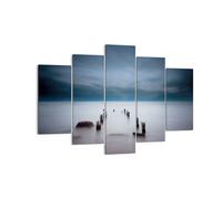 Quadro su Tela 150x100cm Frangiflutti Nebbia Notte Stampe Immagini Quadri Murale