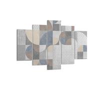 Quadro su Tela 150x100cm Geometria Arte Pietra Stampe Immagini Quadri Murale