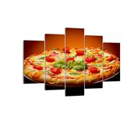 Quadro su Tela 150x100cm Italia pizza tradizione cibo Stampe Immagini Murale