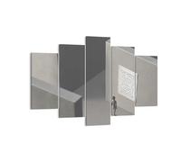 Quadro su Tela 150x100cm Labirinto grigio perduto Stampe Immagini Quadri Murale