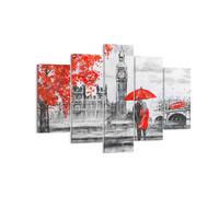 Quadro su Tela 150x100cm Londra l'architettura il Big Ben Stampe Immagini Murale