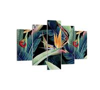 Quadro su Tela 150x100cm Pianta tropicale fiore Stampe Immagini Quadri Murale