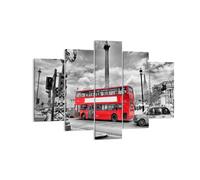 Quadro su Tela 150x100cm Trafalgar square taxi londra Stampe Immagini Murale