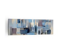 Quadro su Tela 160x50cm Artistico Astrazione Pezzo Stampe Immagini Quadri Murale