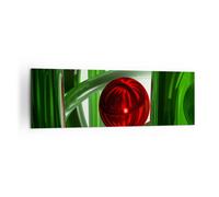 Quadro su Tela 160x50cm Computer grafica 3d moderno composizione Stampe Murale