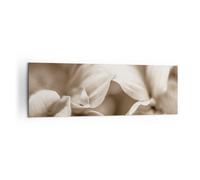 Quadro su Tela 160x50cm Fiori Boho Senza Stampe Immagini Quadri Moderni Murale