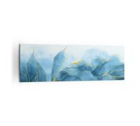 Quadro su Tela 160x50cm Lusso Fascino Astrazione Stampe Immagini Quadri Murale