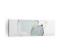 Quadro su Tela 160x50cm Una Goccia D'Acqua Astrazione Stampe Immagini Murale