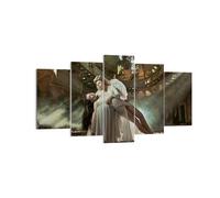 Quadro su Tela 160x85cm Angeli donna teatro opera Stampe Immagini Quadri Murale