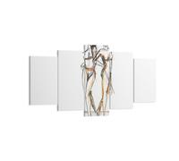 Quadro su Tela 160x85cm Disegno Design Moda Stampe Immagini Quadri Murale