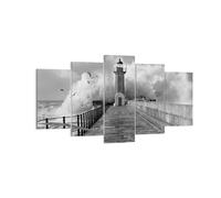 Quadro su Tela 160x85cm Lanterna Mare Portogallo Stampe Immagini Quadri Murale