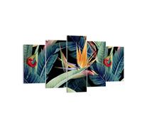 Quadro su Tela 160x85cm Pianta tropicale fiore Stampe Immagini Quadri Murale