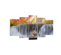 Quadro su Tela 160x85cm Tigre natura animale paradiso Stampe Immagini Murale