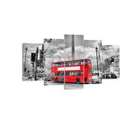 Quadro su Tela 160x85cm Trafalgar square taxi londra Stampe Immagini Murale