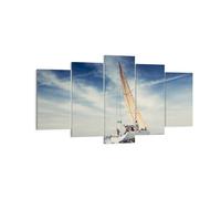 Quadro su Tela 160x85cm Vela yacht viaggio Stampe Immagini Quadri Moderni Murale