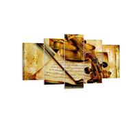 Quadro su Tela 160x85cm Violino strumento note Stampe Immagini Quadri Murale