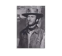 Quadro Su Tela 30 * 50cm Senza Cornice Clint Eastwood Movie Posters Room Decor for Teens Girls Wall Art Home Decor Kitchen Decor