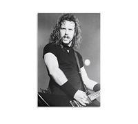 Quadro Su Tela 30 * 50cm Senza Cornice James Hetfield Wall Art Poster Stampe Tela per soggiorno camera da letto