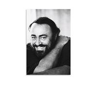 Quadro Su Tela 30 * 50cm Senza Cornice Luciano Pavarotti Poster di musica Decorazioni per la camera per ragazze adolescenti Dipinti murali Decorazioni per la casa Cucina